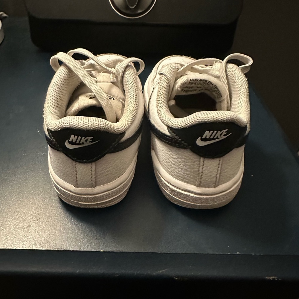 White and Black Nike Air Force One’s